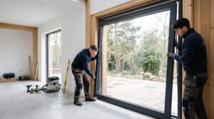 Pose de fenêtres aluminium fixes à Alleins