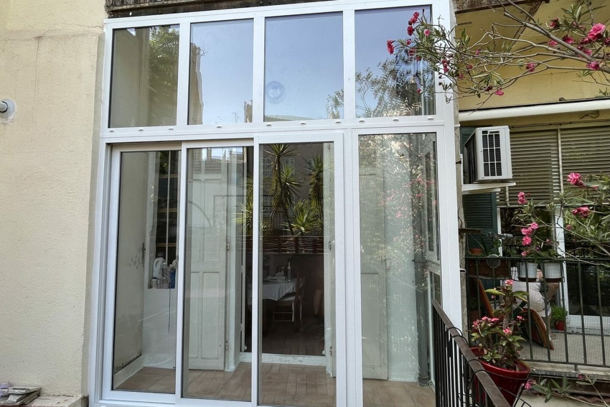 fenêtres aluminium coulissante